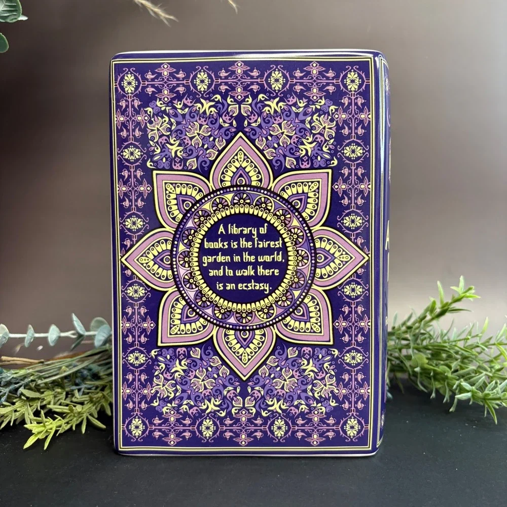 Steel Mill‎ Arabian Nights Book Vase | BookTok Shelf Decor | Home Library